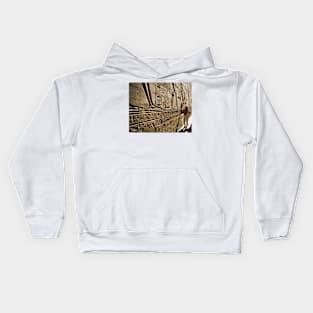 Egyptian Wall Art Kids Hoodie